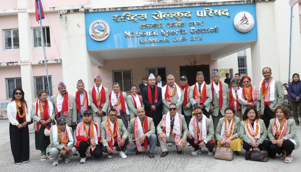 भेट्रान एथलेटिक्स टोली भारत प्रस्थान