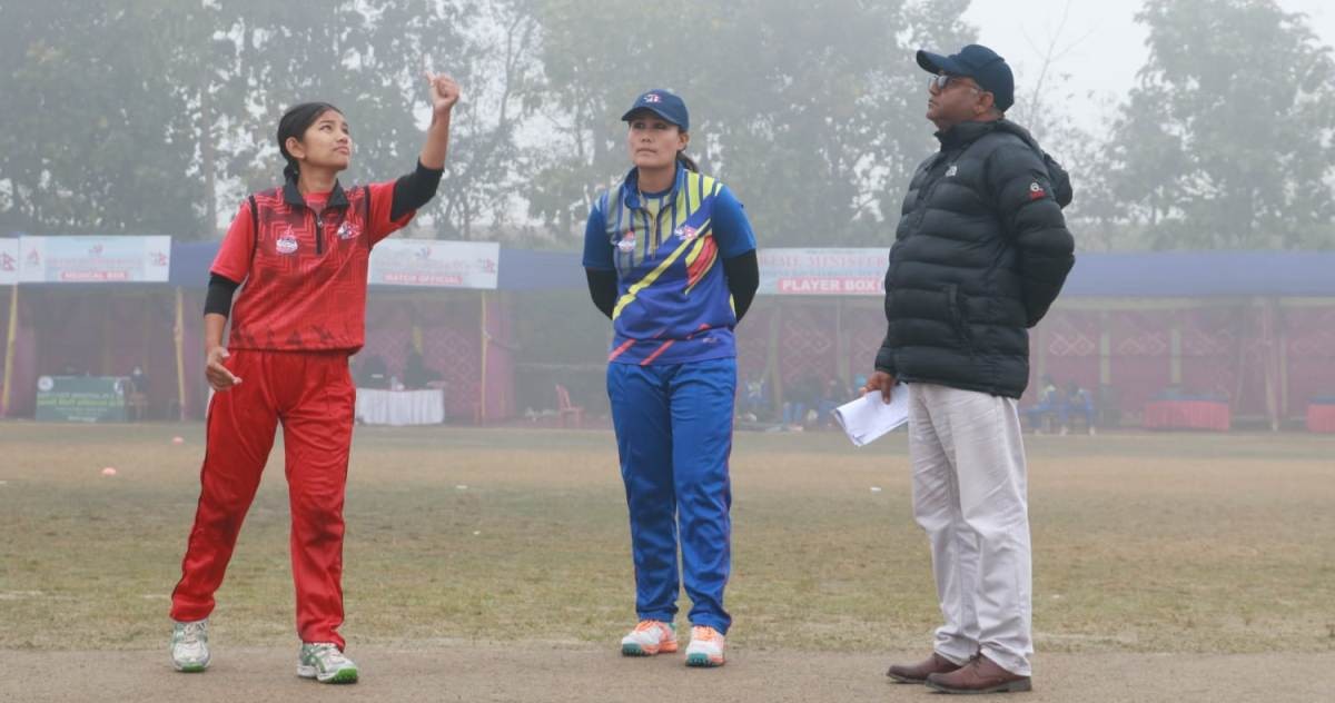 प्रधानमन्त्री कप महिला क्रिकेटमा प्रदेश १ सेमिफाइनलमा