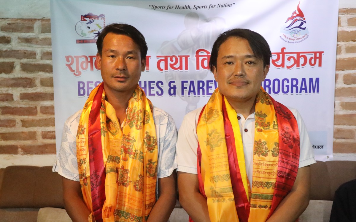 मार्सल आर्ट्समा सहभागी हुन भुपेन्द्र र सुदेन बेलायत जाने
