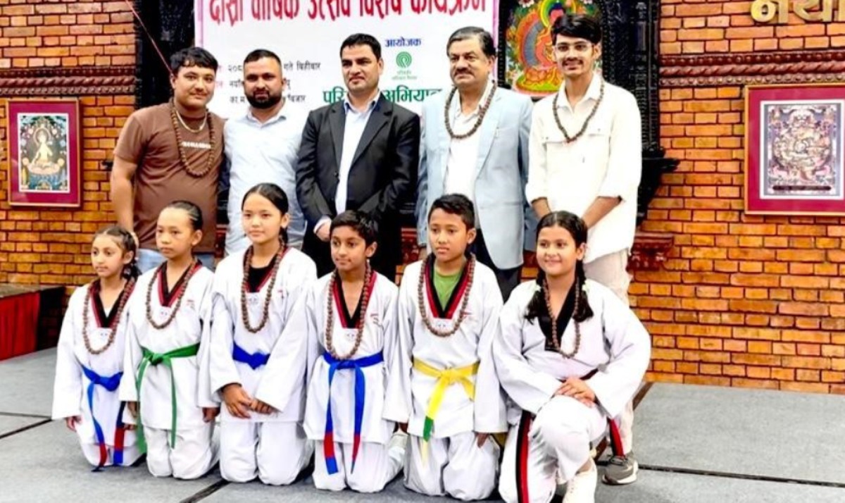 अन्तर्राष्ट्रिय तेक्वान्दोका लागि नेपाली टोली थाइल्यान्ड जाने
