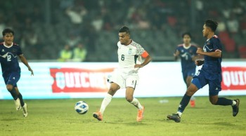 बंगलादेशसंग २–२ गोलको बराबरी खेल्यो नेपाल