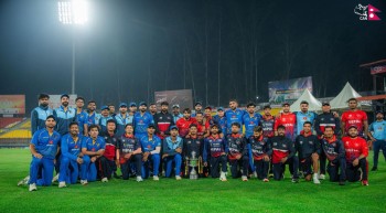 युएईविरुद्ध नेपालको ८ विकेटको सहज जित, सिरिज बराबरी