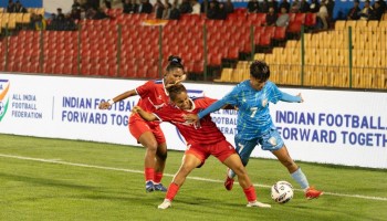 सावित्राको दुई गोलमा नेपालसँग भारत पराजित