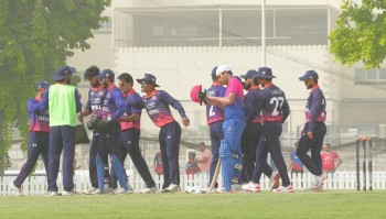 नेपालको लगातार चौंथो हार, युएईसँग चार विकेटले पराजित