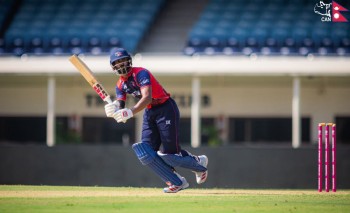 आसिफको अर्धशतकमा दोस्रो अभ्यास खेलमा नेपालले क्यानडालाई हरायो