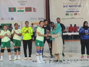 आइएचएफ नेसन्स वुमेन्स ट्रफीः माल्दिभ्सविरुद्ध नेपालको जित