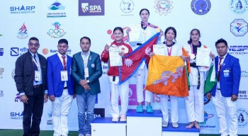 माउन्ट एभरेष्ट अन्तर्राष्ट्रिय तेक्वान्दोमा सुभाङ्गीलाई स्वर्ण