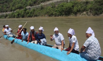 तेस्रो डुङ्गा दौड प्रतियोगितामा सुनसरी प्रथम