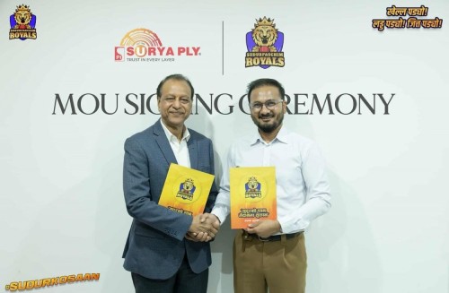 सूर्य प्लाइ सुदूरपश्चिम रोयल्सको स्ट्रेन्थ पार्टनर