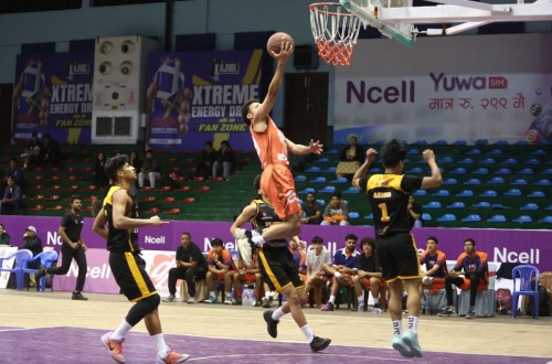 एचजेएनबीएलमा हाउण्ड्सको लगातार चौथो जित