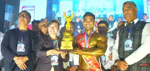 ‘मिस्टर हिमालय’ राष्ट्रिय शारीरिक सुगठनको उपाधि क्षितिजलाई