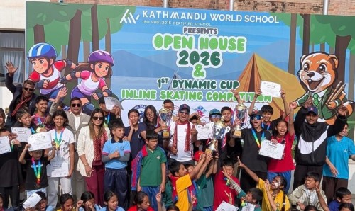 प्रथम डाइनामिक कप इनलाइन स्केटिंग स्पीड च्याम्पेनसीप सम्पन्न